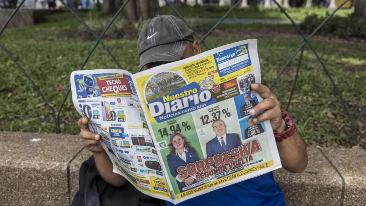La clase política tradicional se desmorona en Guatemala con el avance de la izquierda