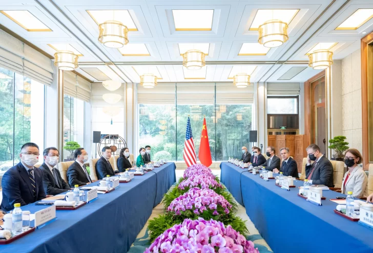 Altos funcionarios de EE.UU y China se reúnen en momentos de tensiones bilaterales