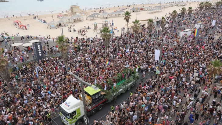 Más 150 mil en desfile del Orgullo LGTB en Tel Aviv pese amenazas
