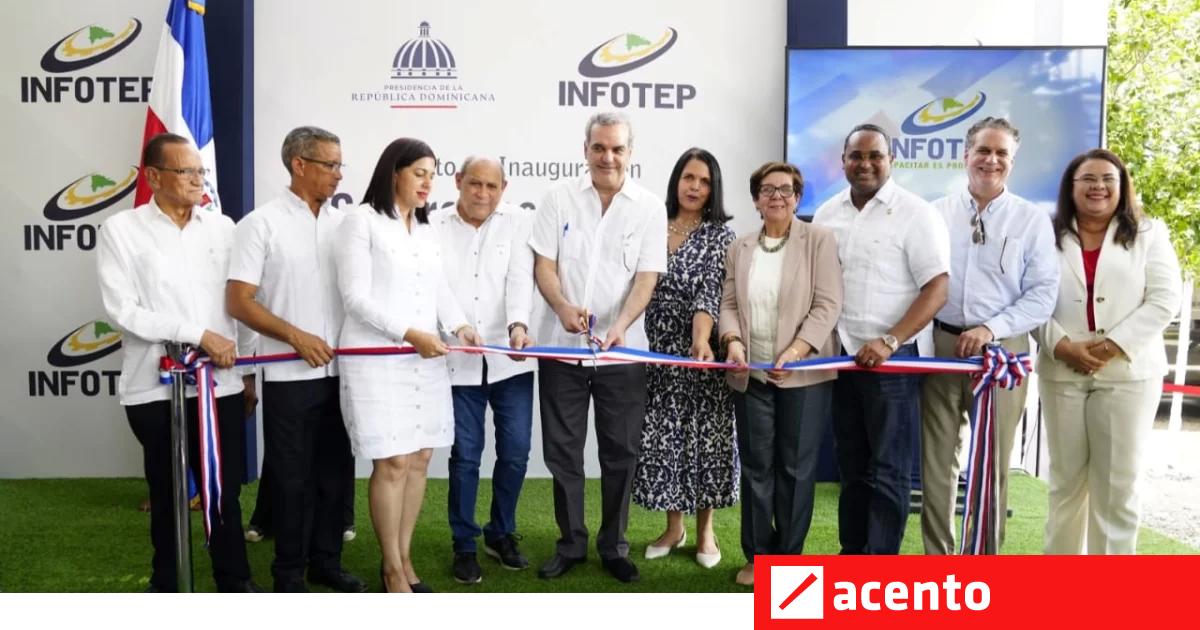 Abinader destaca empuje de la formación profesional del INFOTEP | Acento