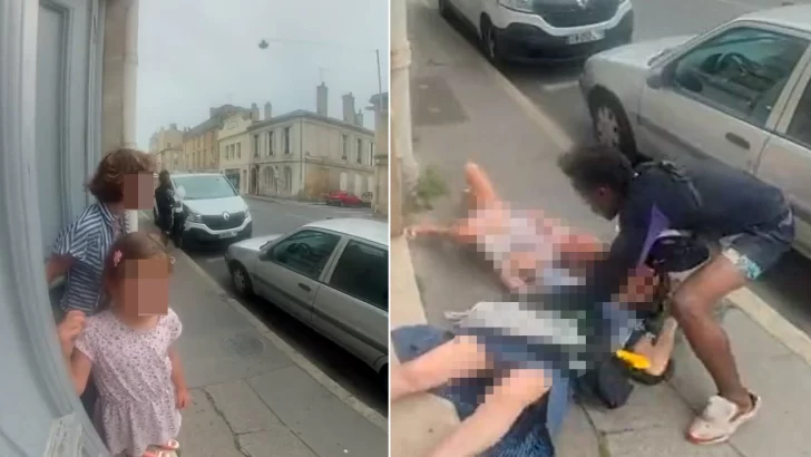 La terrible agresión de un hombre a mujer de 70 años y niña de 7 que indignó a Francia