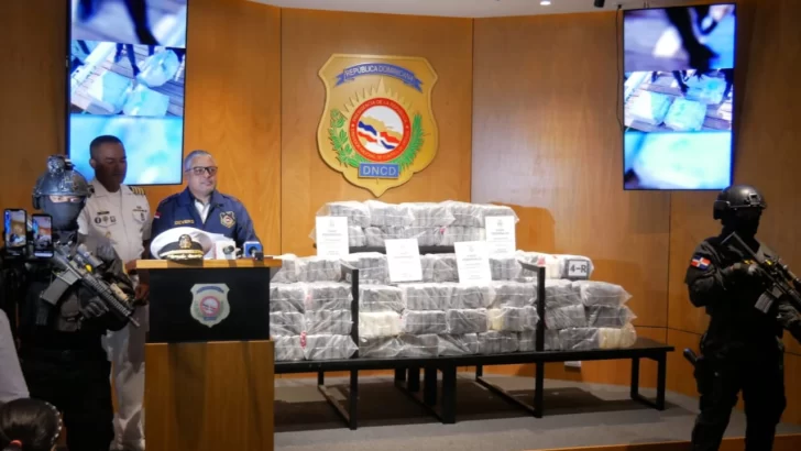 Autoridades se decomisa de 257 paquetes de cocaína en Pedernales