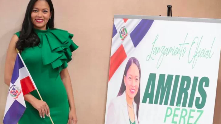 Joven política Amiris Pérez lanza candidatura a diputada por el exterior