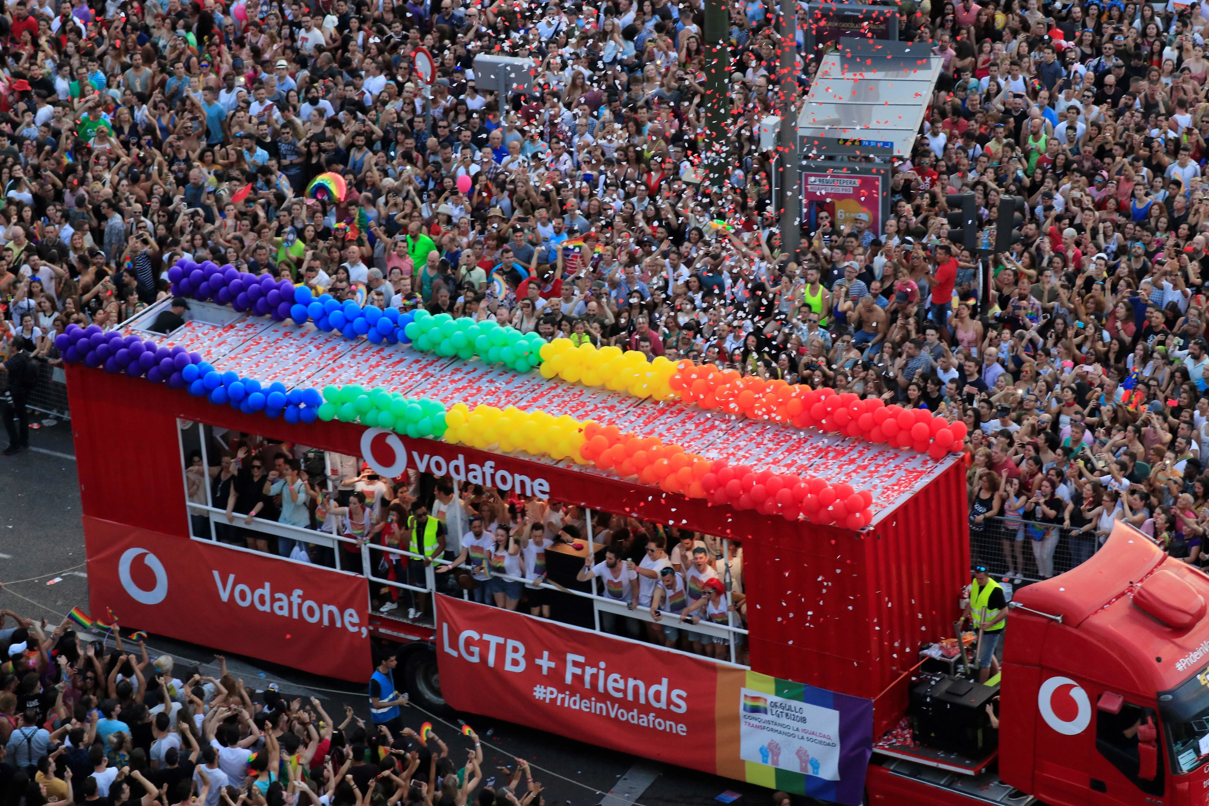 España, segundo país por detrás de Brasil con mayor población LGTBI+; la respeta y defiende
