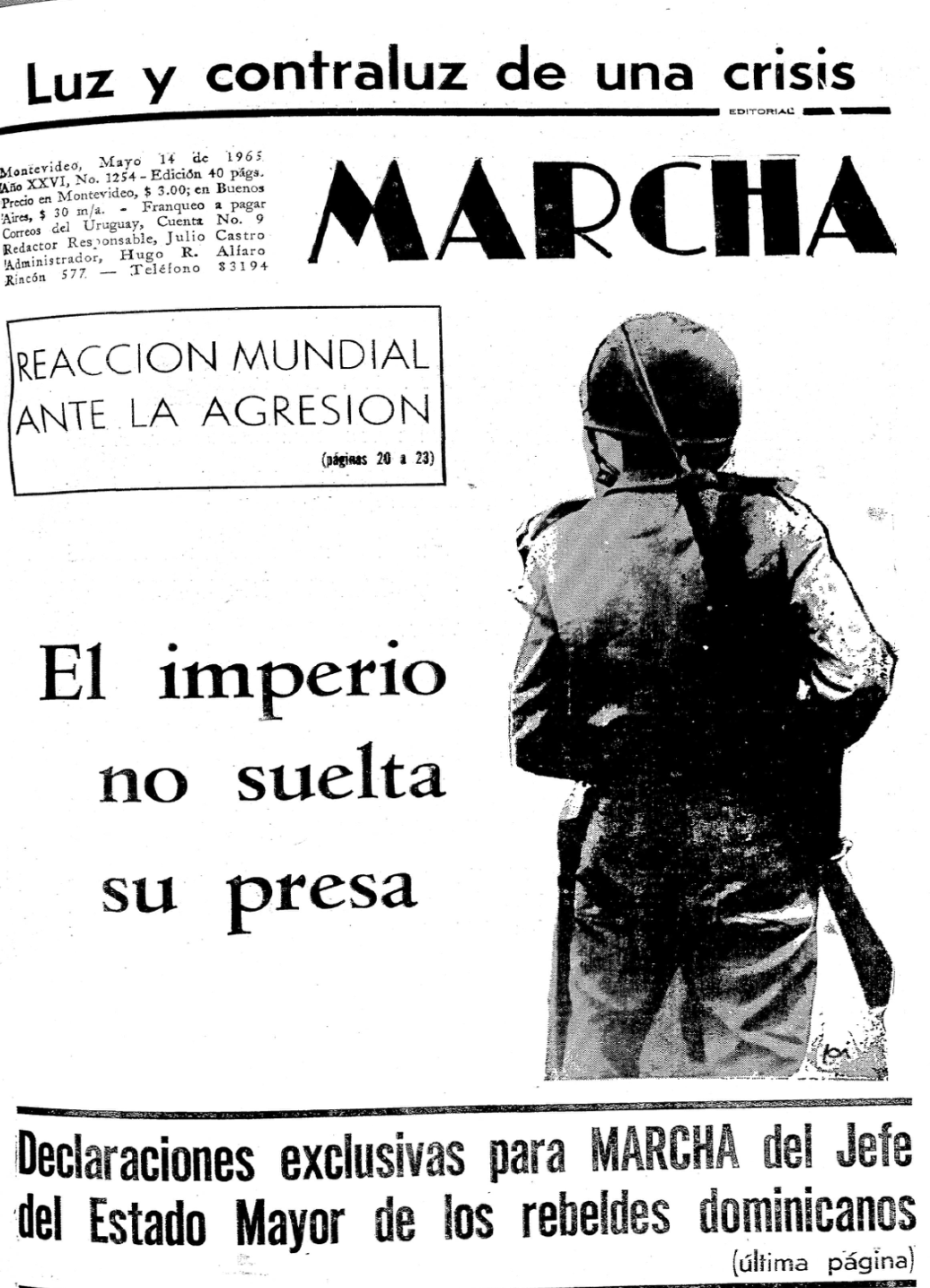 Uruguay y la invasión norteamericana de 1965 a República Dominicana (2 de 2)