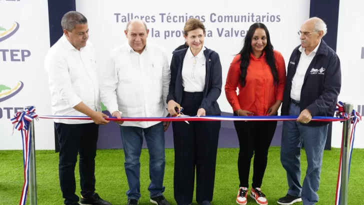 Vicepresidenta inaugura centro de capacitación del Infotep en Valverde