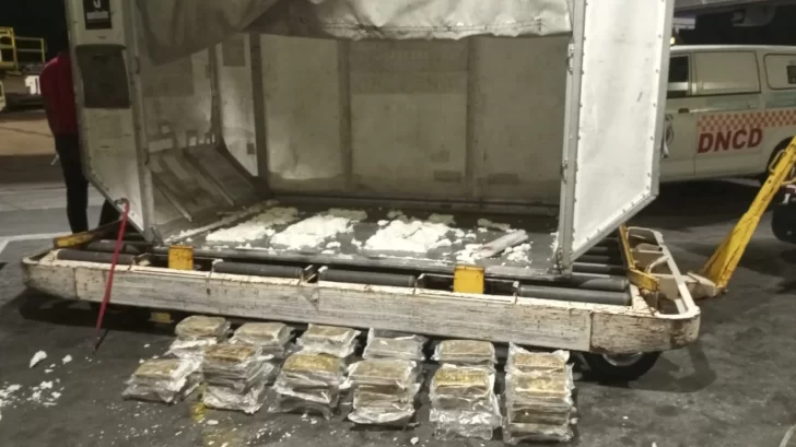 En operativo, autoridades confiscan 58 paquetes de cocaína en Aeropuerto de Las Américas