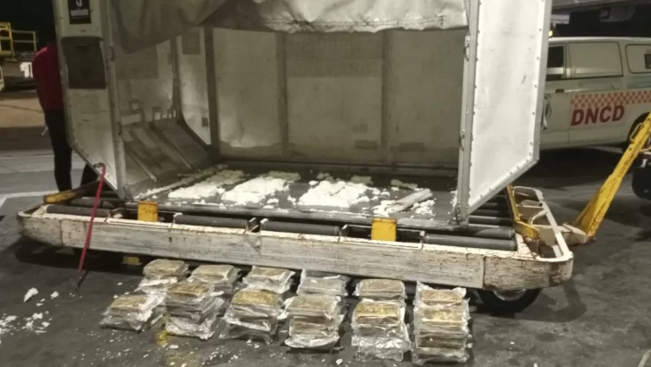 En operativo, autoridades confiscan 58 paquetes de cocaína en Aeropuerto de Las Américas