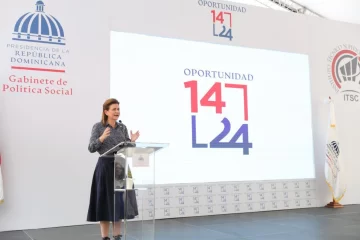 Raquel Peña inaugura en San Luis centro número 117 del programa “Oportunidad 14-24” 