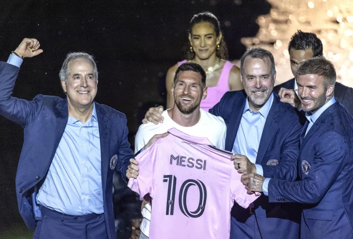 Messi llega a Miami con ansias de ganar