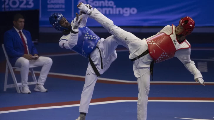 Santo Domingo colmado de peleadores de taekwondo para JJOO París 2024