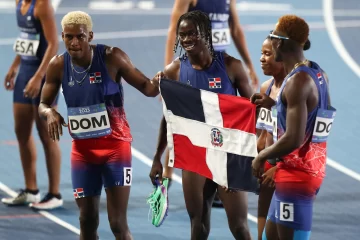 República Dominicana gana oro en los relevos 4×400 mixtos