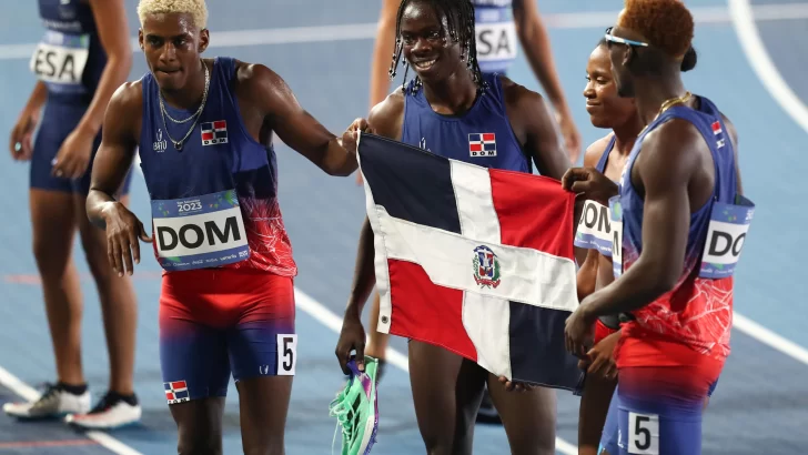 República Dominicana gana oro en los relevos 4×400 mixtos