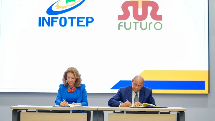 Sur Futuro e Infotep firman acuerdo de colaboración