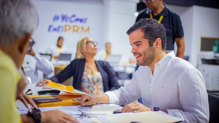 Vicente Sánchez Henríquez es el precandidato a diputado más joven del PRM