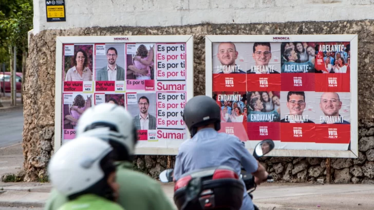 España encara la última semana antes de elecciones con muchos indecisos y votos por correo