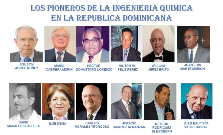 Reconocimiento a los pioneros de la ingeniería química en RD