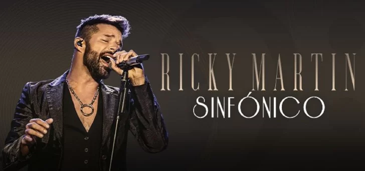 Ricky Martin en concierto junto a la Sinfónica Nacional de RD