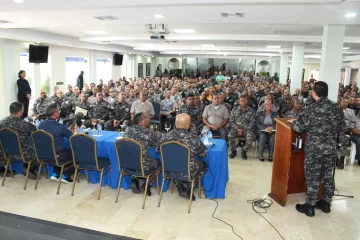 Director PN orienta agentes sobre su misión constitucional por la seguridad ciudadana