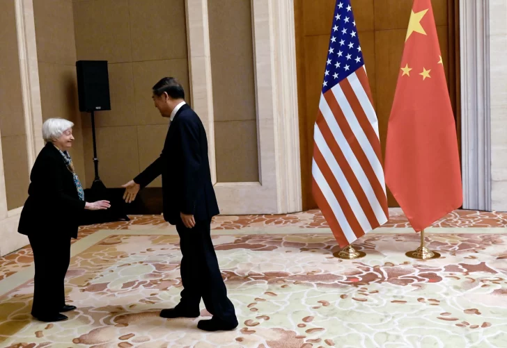 Estados Unidos insta a China a buscar 'relación económica sana'