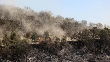 En el norte de Grecia sigue activo ‘el mayor incendio jamás registrado en la UE’