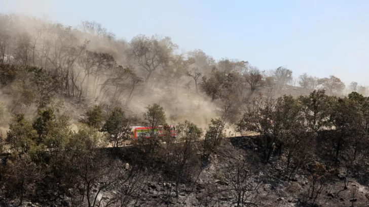 En el norte de Grecia sigue activo ‘el mayor incendio jamás registrado en la UE’