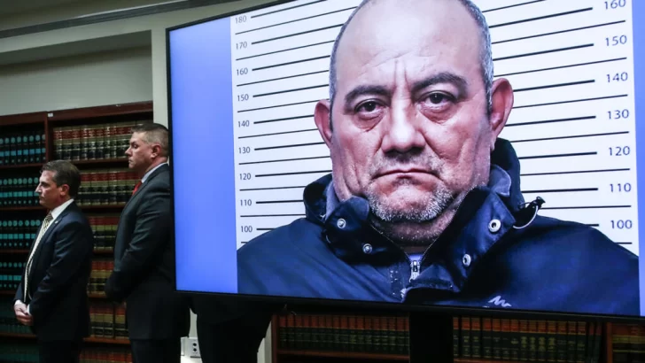 El narco colombiano alias Otoniel, condenado a 45 años de cárcel por la justicia de EEUU