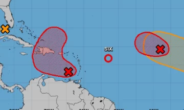 La Onamet vigila una activa onda tropical