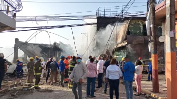 Sube a 10 el número de muertos por explosión en San Cristóbal