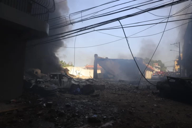 Dónde están los heridos en la explosión de San Cristóbal