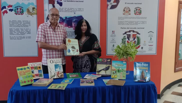 Sociedad Origami dona libros a Biblioteca Infantil y Juvenil RD y ofrecerá talleres en Feria Libro 2023