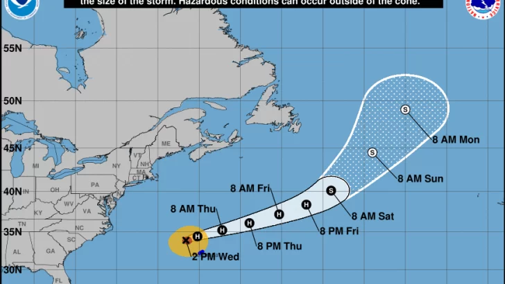 Nueva York manda cerrar algunas playas de Long Island por el huracán Franklin