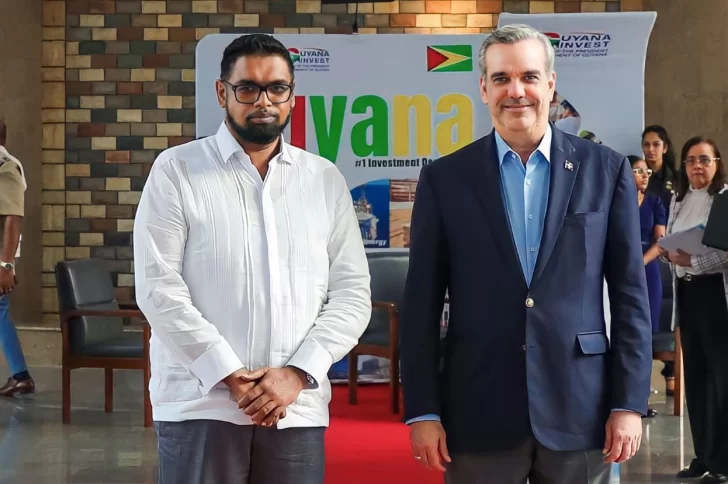 Presidente de Guyana, Mohamed Irfaan Alí, llega este martes al país en visita oficial