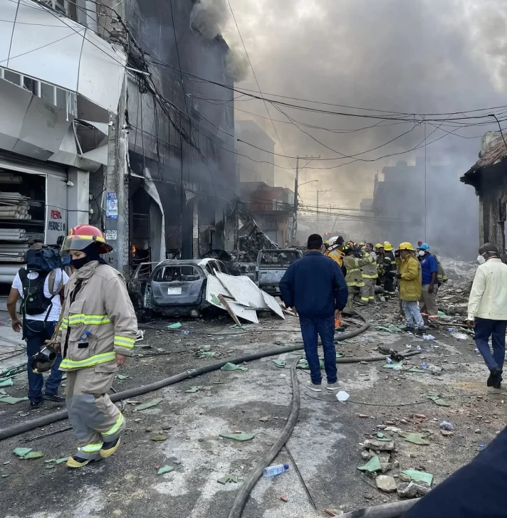 Los muertos por la explosión en San Cristóbal se mantienen en 28 y los heridos bajan a 12