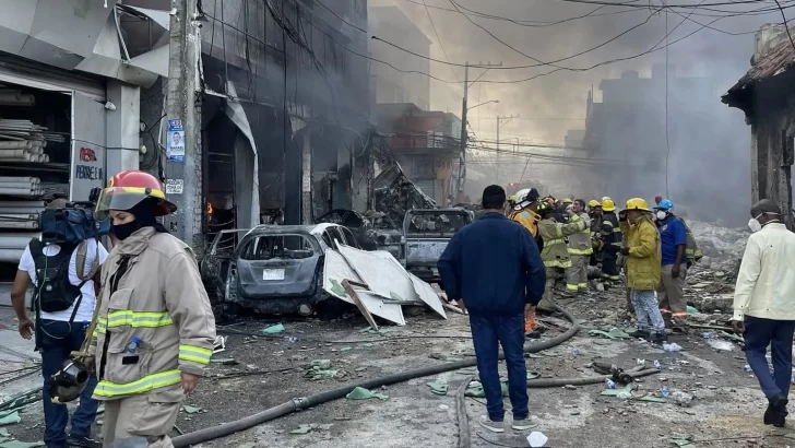 Los muertos por la explosión en San Cristóbal se mantienen en 28 y los heridos bajan a 12