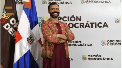 Activista gay Juanjo Cid presenta su propuesta para regidor del Distrito Nacional