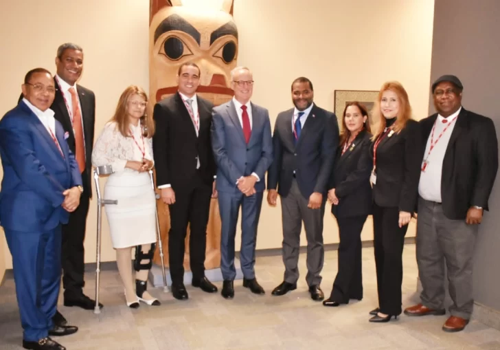 Delegación de RD se reúne con autoridades canadienses para tratar crisis de Haití