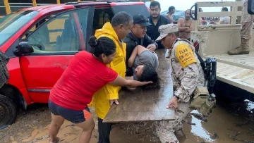 Las impactantes imágenes del paso de la tormenta tropical Hilary por México y California