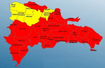 Sube a 25 el número de provincias en alerta roja