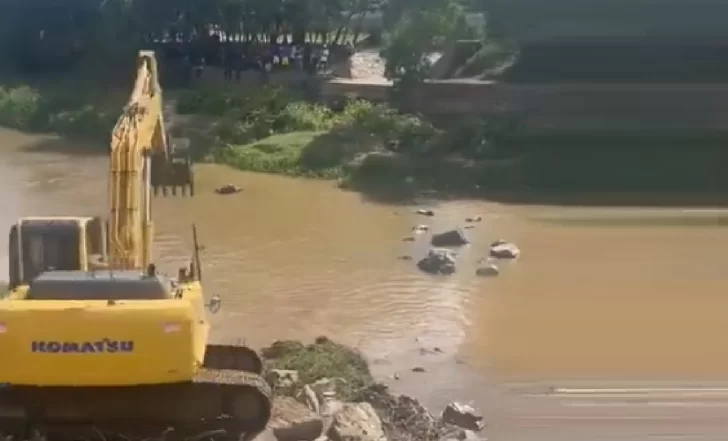 Comienzan trabajos para reactivar toma de agua en el río Dajabón