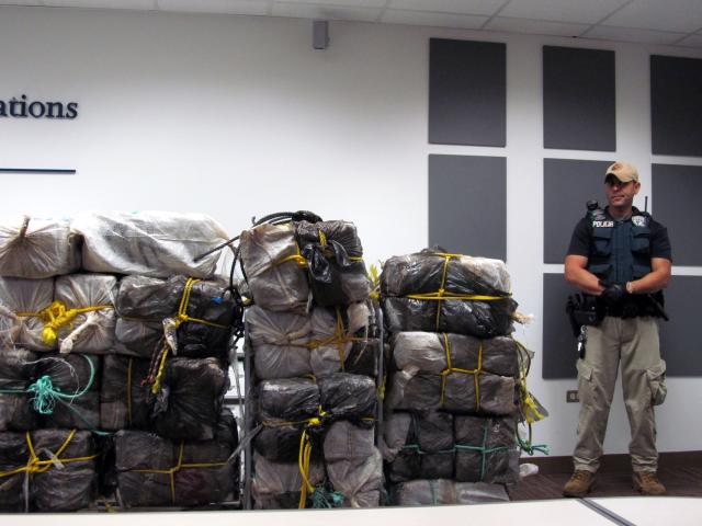 Decomisan un alijo de 399 kilos de cocaína valorado en 4,8 millones en Puerto Rico