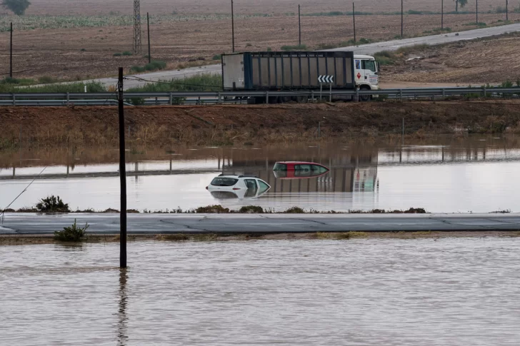 Las fuertes lluvias dejan dos muertos, tres desaparecidos y numerosos incidentes en España