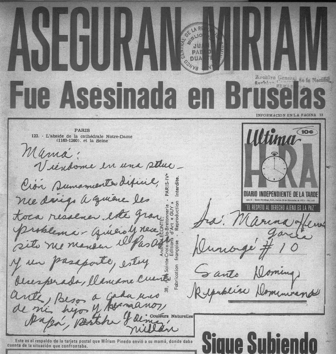 Las muertes de El Moreno y Miriam Pinedo (4): Manolo Plata acusó a varios izquierdistas de cometer los asesinatos