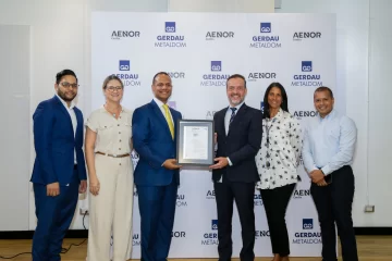 Asociación Española certifica emisión de gases de Gerdau Metaldom