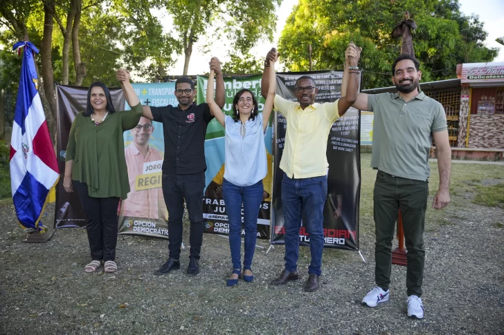 Opción Democrática presenta candidaturas en Santo Domingo Norte