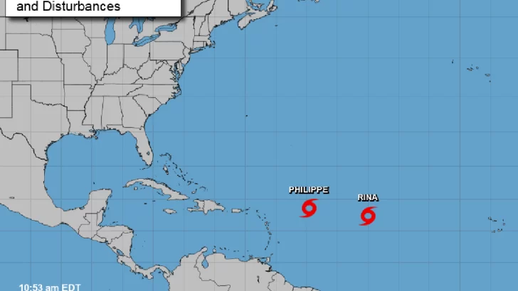 La tormenta Rina se forma en el centro del Atlántico y puede fortalecerse