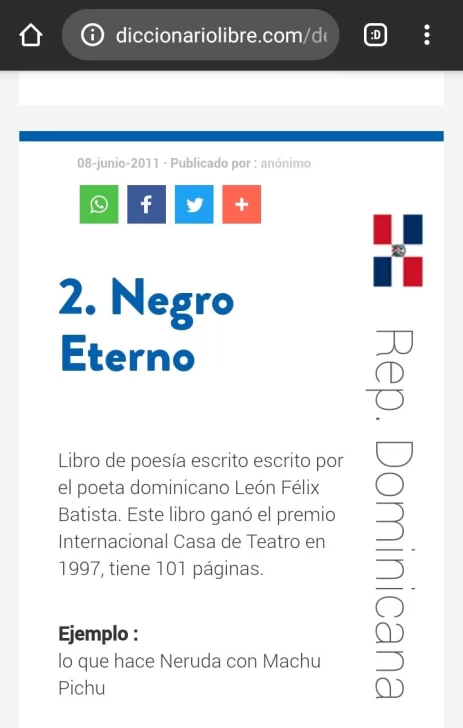 Segunda-definicion-de-Negro-eterno-en-Diccionario-Libre-463x728
