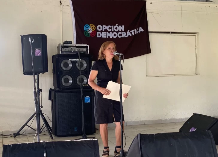 Opción Democrática presenta a Teresa Morel para directora municipal por Canabacoa