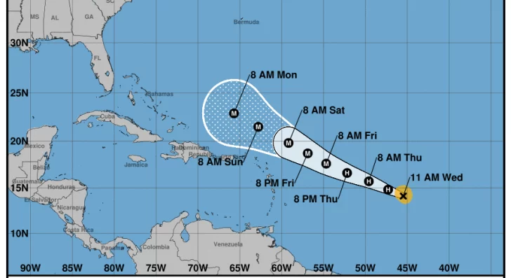 Qué se sabe de la tormenta Lee y posibles efectos en República Dominicana