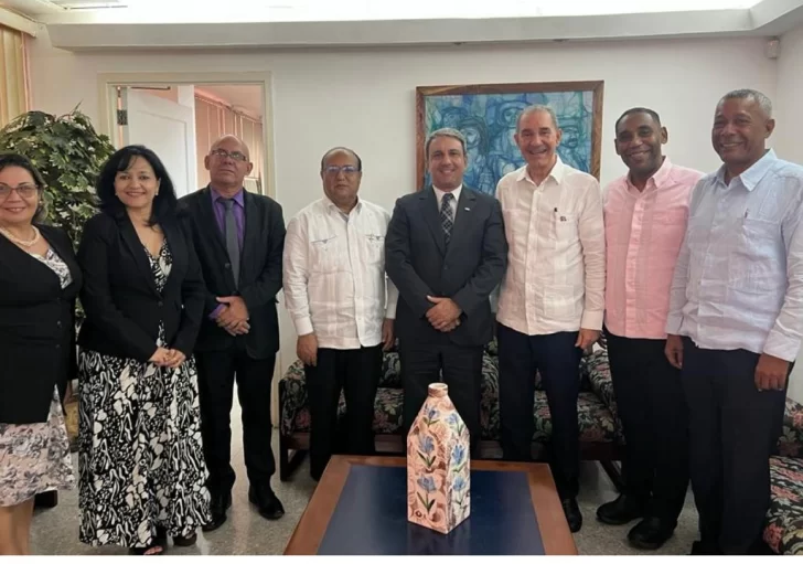 Ministro de Educación Superior se reúne con su homólogo de Cuba